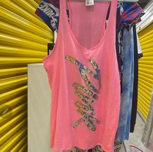 EUC VS PINK Sequin Tank Top